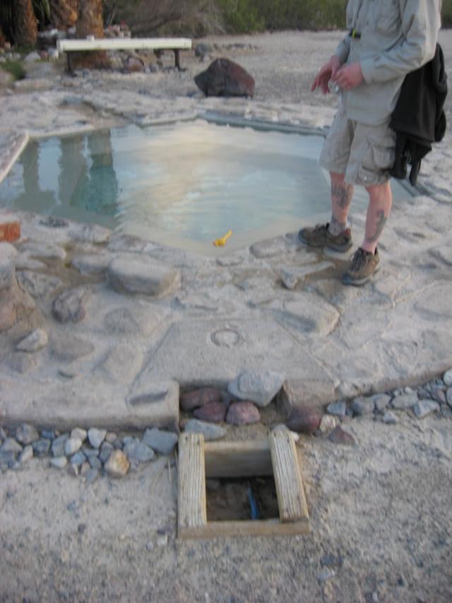 valve to control water flow to pool (Saline Valley Palm Springs)
